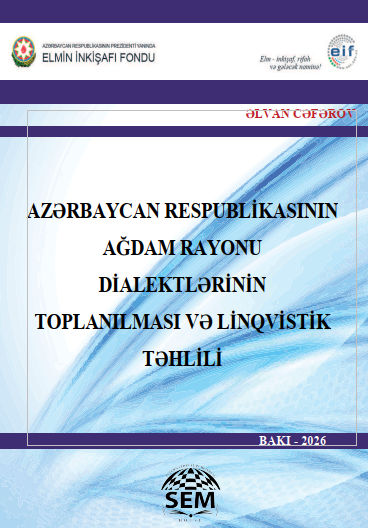 COLLECTION AND LINGUISTIC ANALYSIS OF THE DIALECTS OF AGDAM DISTRICT